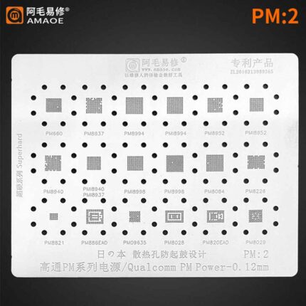 Amaoe PM-2 Stencil For Qualcomm PM Power