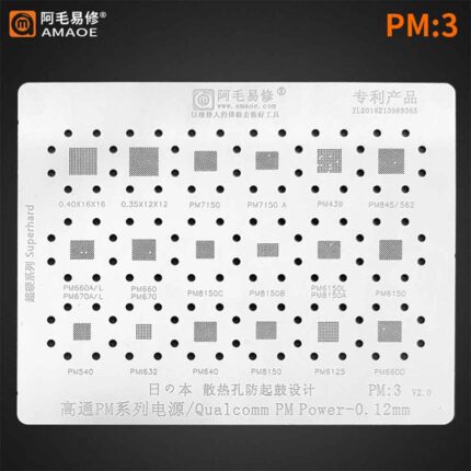 Amaoe PM-3 Stencil For Qualcomm PM Power