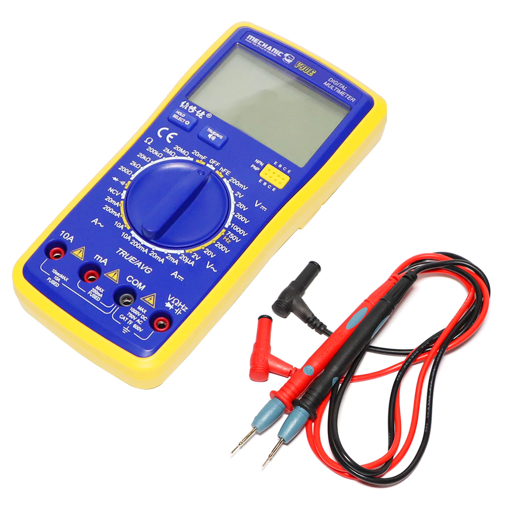 Mechanic V90E Voice Broadcast Digital Multimeter