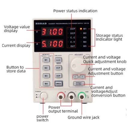 KORAD KA3005D Programmable DC Power Supply