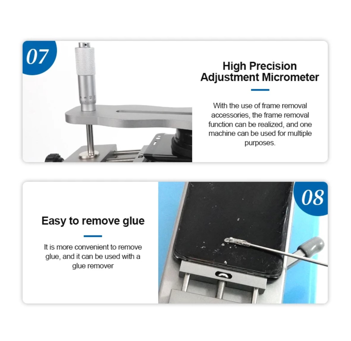 SUNSHINE S-918F Plus 5in1 Edge Screen Separator
