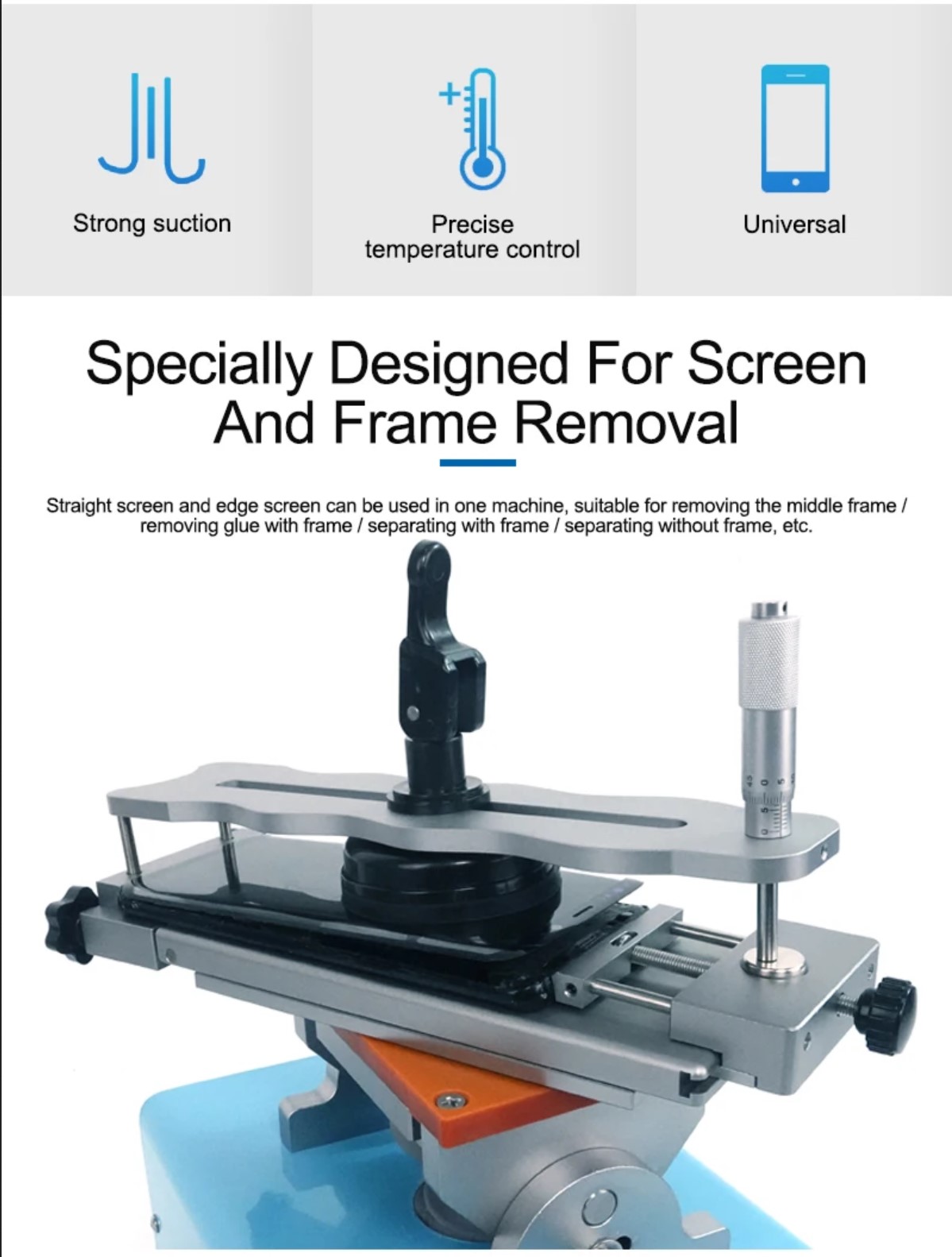 SUNSHINE S-918F Plus 5in1 Edge Screen Separator