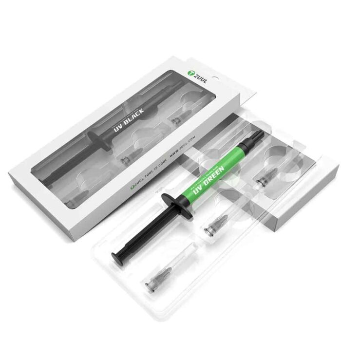2UUL UV Green Light Curing BGA PCB Solder Mask Ink with Needles