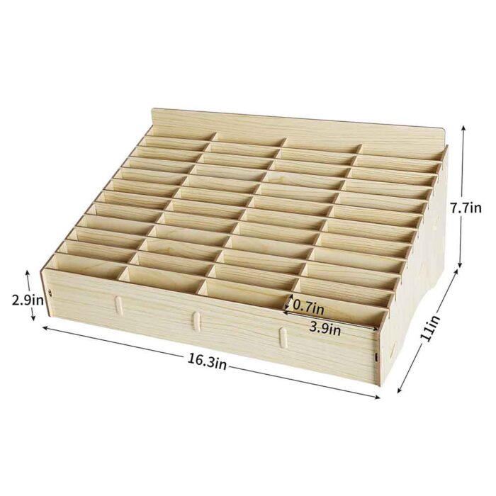 Sunshine SS-001C 48 Grid Cell Phone Storage/Management Box