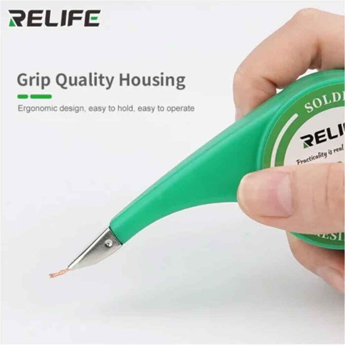 Relife RL-3020 No-Clean Desoldering Copper Wick With Thump Wheel
