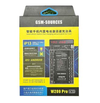 GSM-SOURCE W209 Pro V7.0 Smart Phone Battery fast charging and activated 2in1 Tool