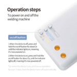 Qianli Macaron Generation 2 Portable Battery Spot Welding Machine for iPhone 11 To 14 Series With 6 Pcs Battery Holder