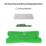 2UUL BH11 Universal Phone Board Mid Frame Re-balling Magnetic Platform (2mm)