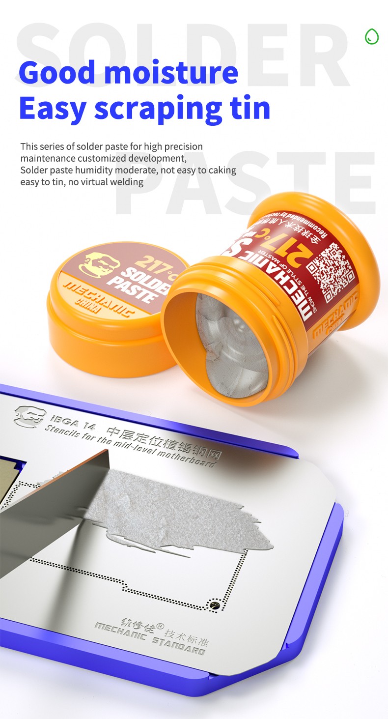 Mechanic ZW50 50G 183° PPD Paste Newly Upgraded