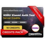 HXRU Xiaomi Authentication Credits for Flash/FRP/Mi Account (10 Credits Pack)