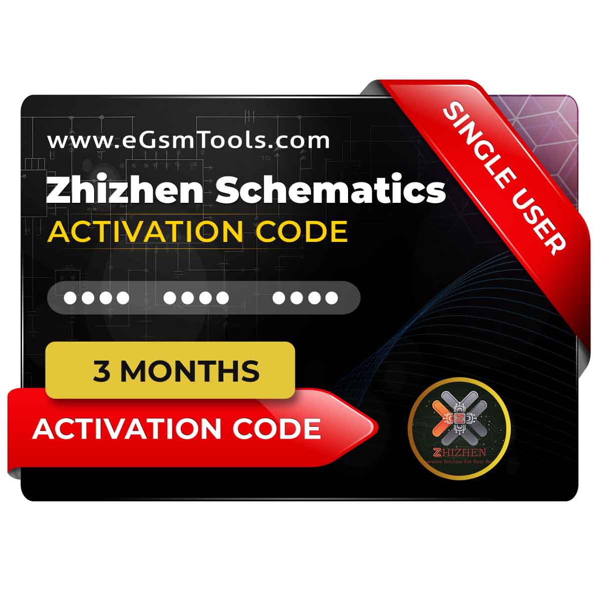 Zhizhen-Schematics-3-Months-Single-PC Zhizhen Schematics 3 Months Single PC