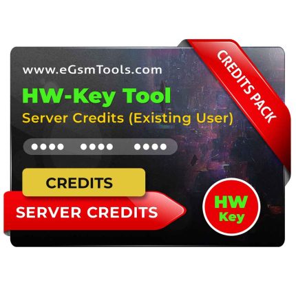 HW-Key Tool Credits (Existing User)